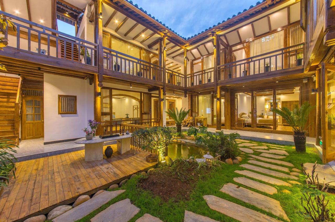 桐墅客栈 Lijiang Village House Экстерьер фото